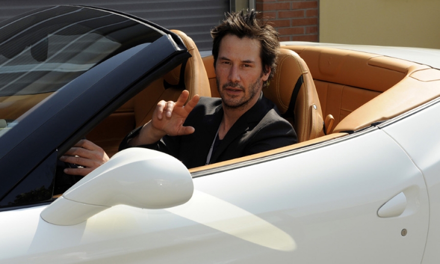 Keanu Reeves: Ferrari is the dream