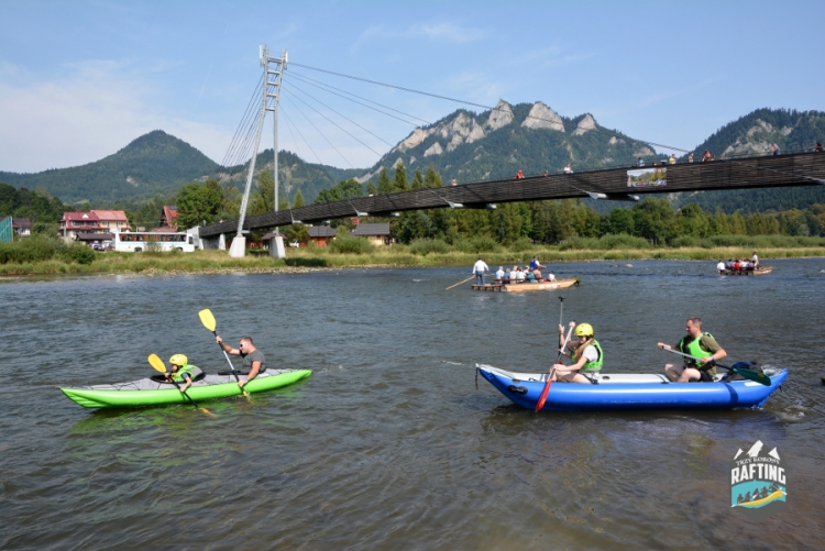 Rafting Dunajec alternatywą dla Spływu Dunajcem