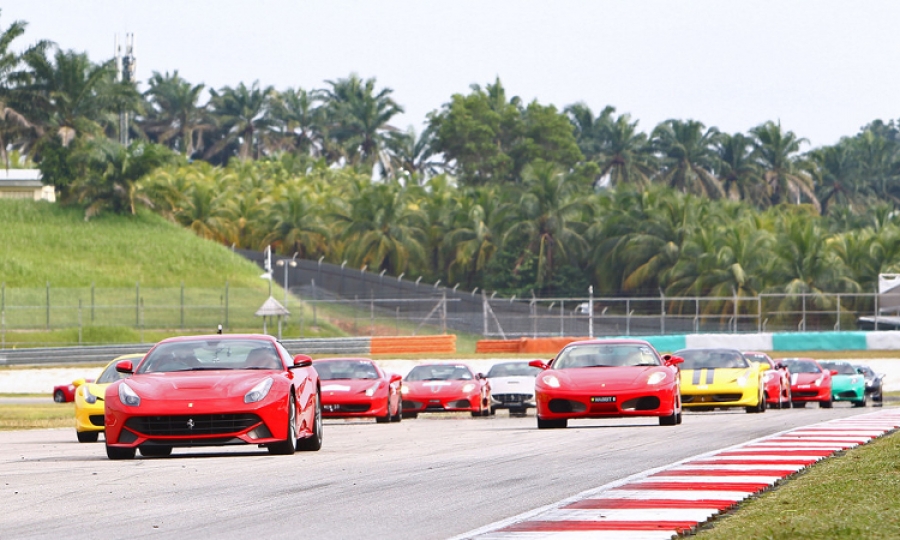 Ferrari Southeast Asia Grand Tour 2015