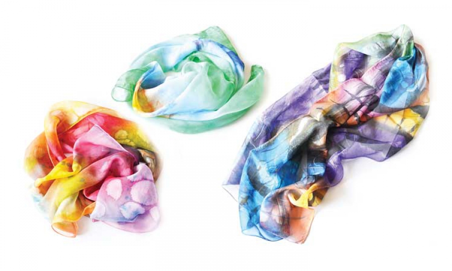 Alzoli presents new Spring 2015 Collection Alzoli made - Silk Scarves