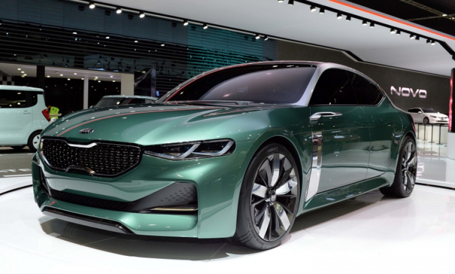 Seoul world premiere for fastback Kia Novo concept car